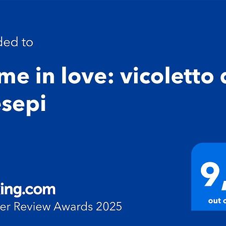 Home In Love: Vicoletto Dei Presepi Napoli Exterior foto